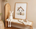 Playroom Ideas | Storybook Cottage Nursery Wall Art | Whimsical Home Print wall art print, modern home decor, unframed artwork by Nomad & Nest