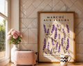 Lavender Botanical Print | French Violet Floral Wall Art wall art print, modern home decor, unframed artwork by Nomad & Nest