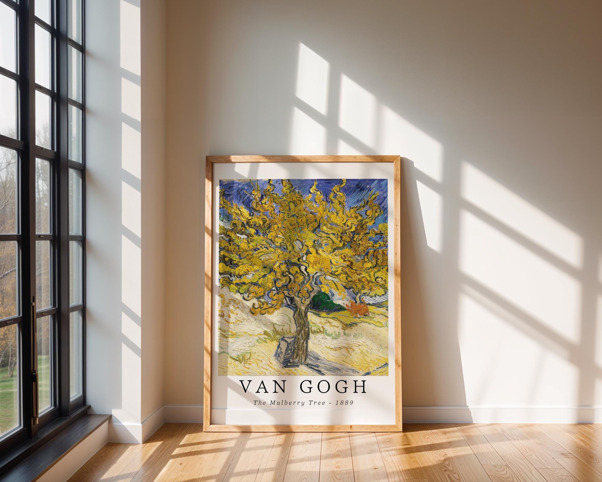 Van Gogh Print | Mulberry Tree  - Vintage Impressionist Landscape Art wall art print, modern home decor, unframed artwork by Nomad & Nest