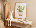 Playroom Ideas | Cute Cactus Nursery Wall Art | Desert Plant Baby Print wall art print, modern home decor, unframed artwork by Nomad & Nest