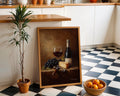 Wine and Cheese Still Life Print | Vintage Kitchen Wall Art wall art print, modern home decor, unframed artwork by Nomad & Nest