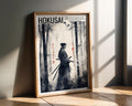 Japanese Poster | Samurai Warrior Art Print –  Zen Decor wall art print, modern home decor, unframed artwork by Nomad & Nest