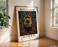 William Morris Print Fox  | Botanical Autumn Wall Art wall art print, modern home decor, unframed artwork by Nomad & Nest