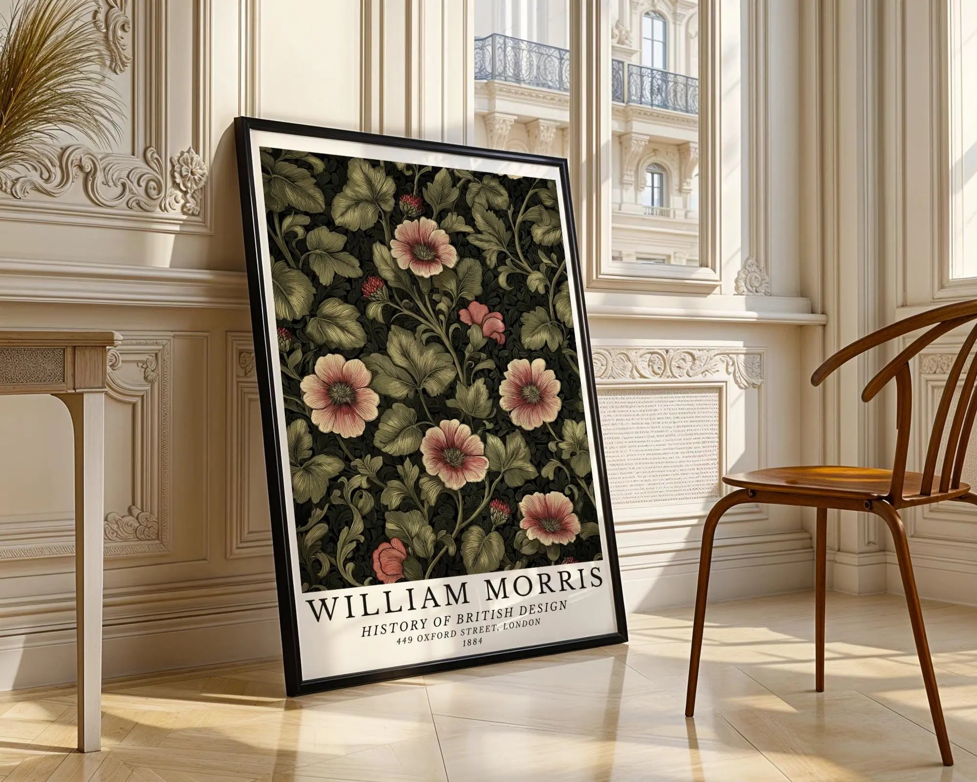 William Morris Print Floral  | Arts and Crafts Botanical Poster wall art print, modern home decor, unframed artwork by Nomad & Nest