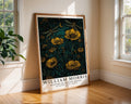William Morris Print Floral Art  • Golden Dragonflies & Poppies Poster wall art print, modern home decor, unframed artwork by Nomad & Nest