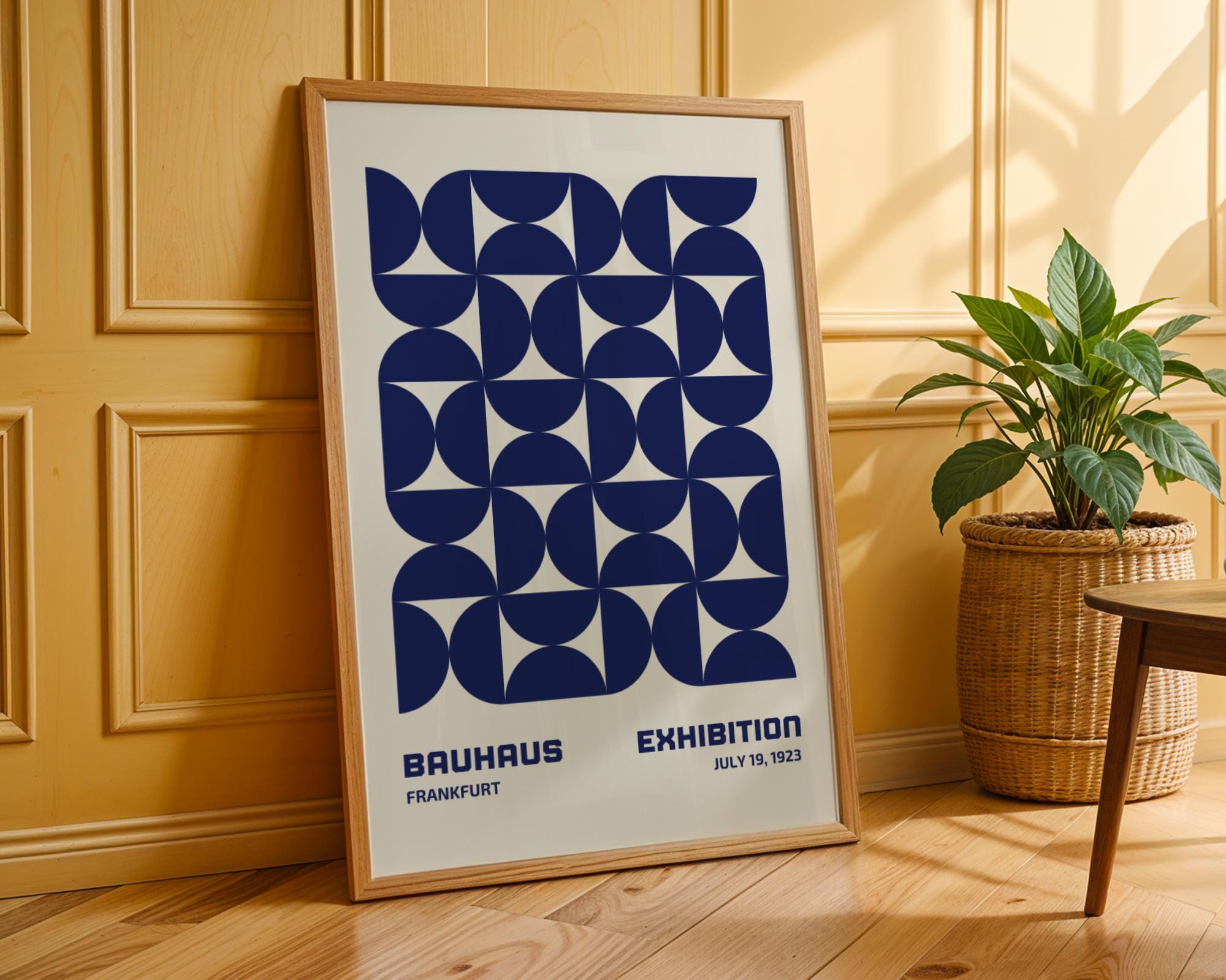 Bauhaus Poster Geometric Print | Modernist Abstract Art wall art print, modern home decor, unframed artwork by Nomad & Nest