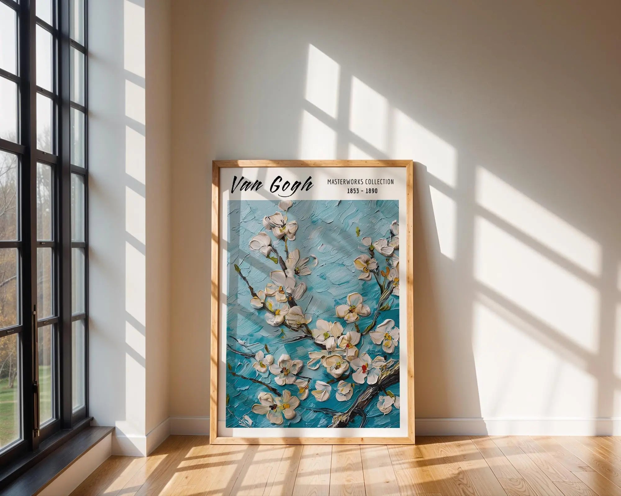 Van Gogh Print | Almond Blossom  | Floral Impressionist Wall Art wall art print, modern home decor, unframed artwork by Nomad & Nest