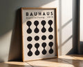 Bauhaus Poster Ausstellung 1919 Art Print | Black & White Geometric wall art print, modern home decor, unframed artwork by Nomad & Nest