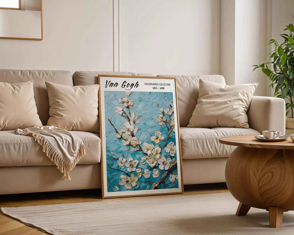 Van Gogh Print | Almond Blossom  | Floral Impressionist Wall Art wall art print, modern home decor, unframed artwork by Nomad & Nest