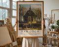 Van Gogh Print | Church Scene  - Vintage Impressionist Art Poster wall art print, modern home decor, unframed artwork by Nomad & Nest