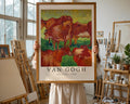 Van Gogh Print | Cows  - Vintage Farmhouse Animal Wall Art wall art print, modern home decor, unframed artwork by Nomad & Nest