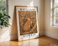 William Morris Print Fox  | Botanical Animal Wall Art wall art print, modern home decor, unframed artwork by Nomad & Nest