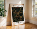William Morris Print Deer | Vintage Arts & Crafts Wildlife Poster wall art print, modern home decor, unframed artwork by Nomad & Nest