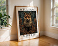 William Morris Print Fox | Botanical Autumn Wall Art wall art print, modern home decor, unframed artwork by Nomad & Nest