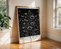 William Morris | Floral Art | Gothic Dragonfly Lunar Garden wall art print, modern home decor, unframed artwork by Nomad & Nest
