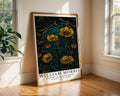 William Morris | Floral Art |Golden Dragonflies & Poppies Poster wall art print, modern home decor, unframed artwork by Nomad & Nest