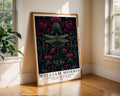 William Morris | Dragonfly Thistle | Gothic Botanical Art wall art print, modern home decor, unframed artwork by Nomad & Nest