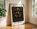 William Morris | Moth & Poppy | Victorian Botanical Art wall art print, modern home decor, unframed artwork by Nomad & Nest