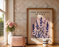 Lavender Botanical Print • Minimalist Mauve Floral Wall Art wall art print, modern home decor, unframed artwork by Nomad & Nest