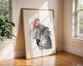 Vintage Style Cockatoo Print | Tropical Bird Wall Art wall art print, modern home decor, unframed artwork by Nomad & Nest