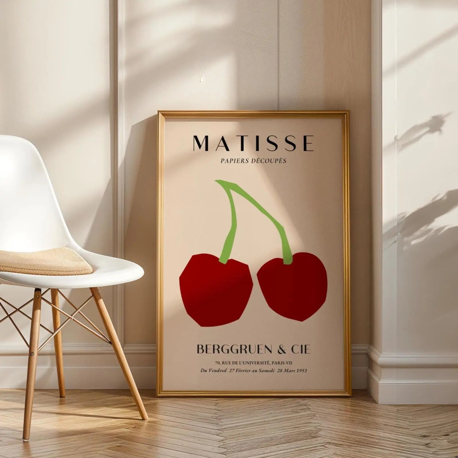 Henri Matisse Print | Cherry Art  | Modern Kitchen Wall Decor wall art print, modern home decor, unframed artwork by Nomad & Nest