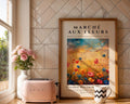 Wildflower Meadow Print | French Botanical Art wall art print, modern home decor, unframed artwork by Nomad & Nest