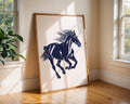 Equestrian Horse Art Print | Dynamic Animal Wall Decor wall art print, modern home decor, unframed artwork by Nomad & Nest