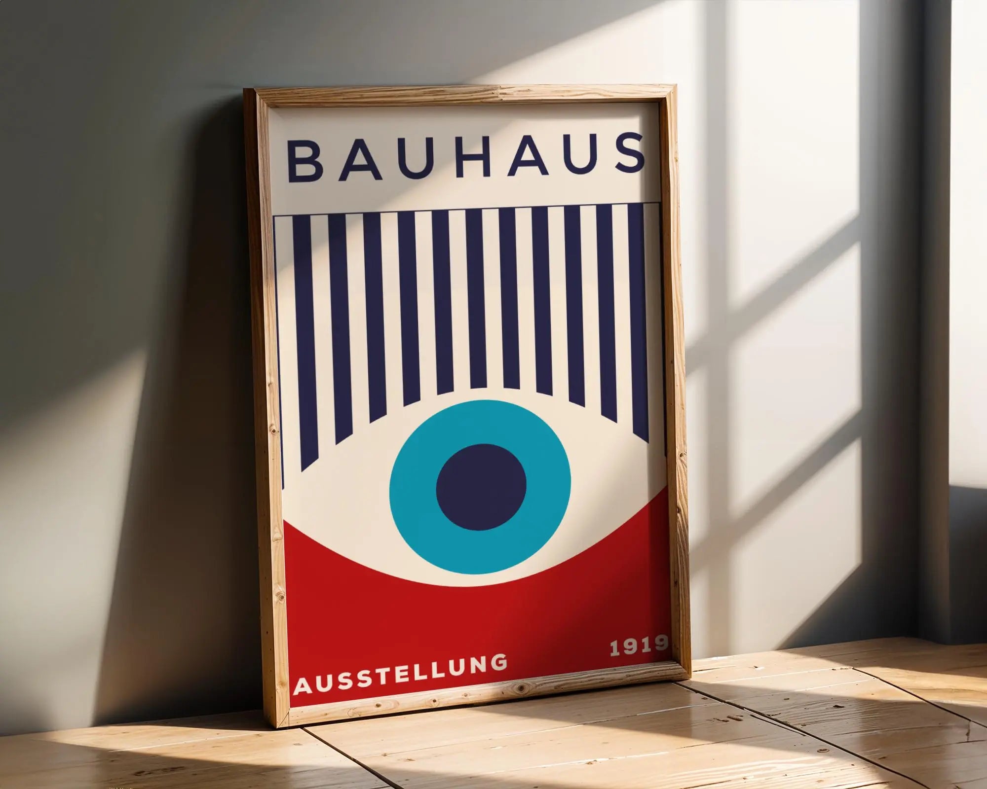 Bauhaus Poster Exhibition Art Print | Mid Century Modern Wall Decor wall art print, modern home decor, unframed artwork by Nomad & Nest