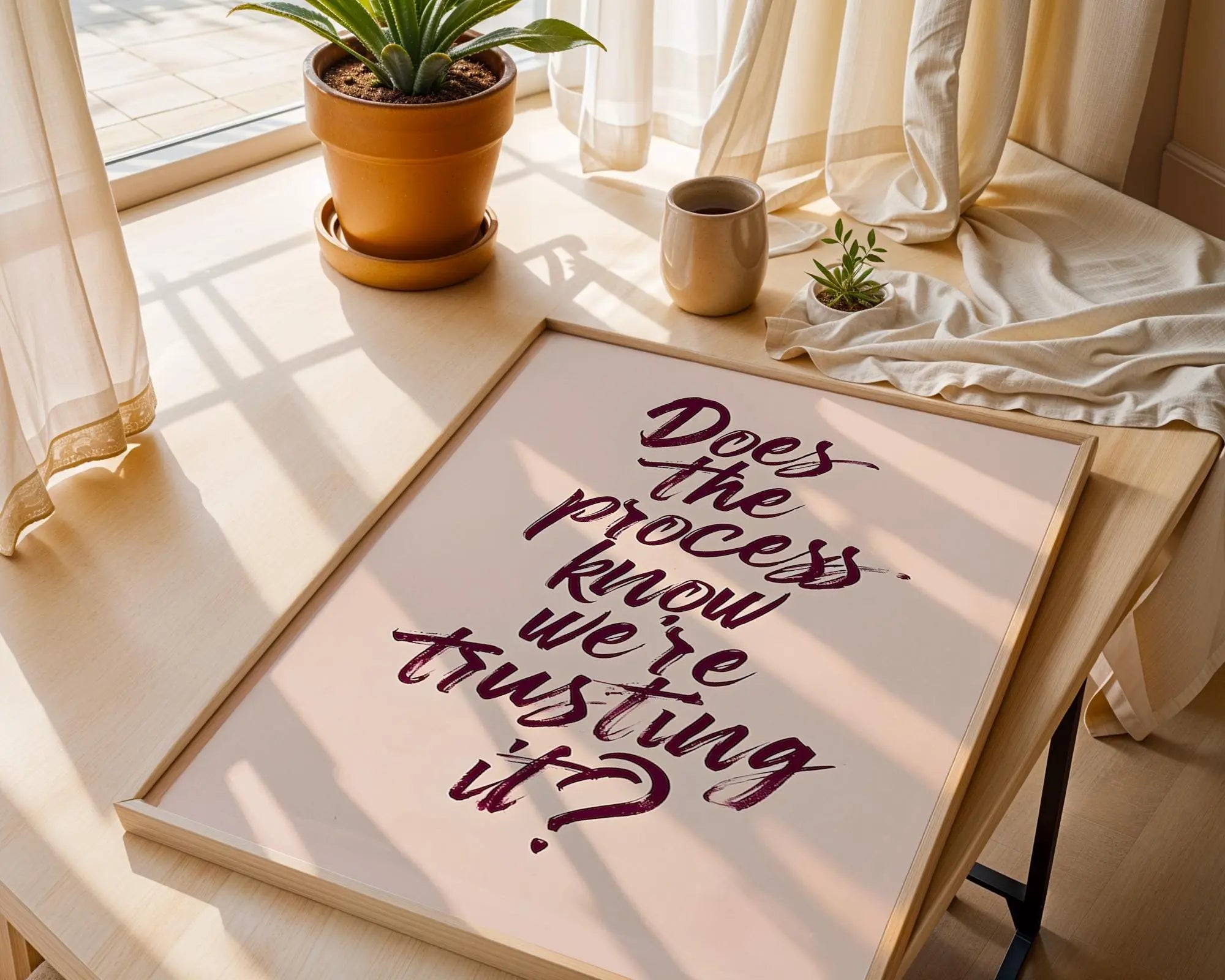 Typography Quote Art Print | Modern Motivational Decor wall art print, modern home decor, unframed artwork by Nomad & Nest