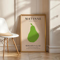 Henri Matisse Print | Pear Art  | Green Fruit Cut-Out Poster wall art print, modern home decor, unframed artwork by Nomad & Nest