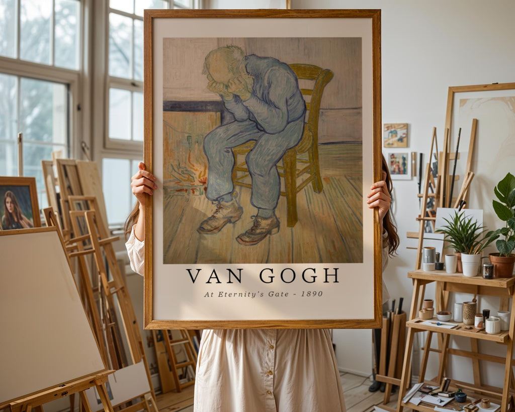 Van Gogh Print | At Eternity’s Gate  - Museum Quality Vintage Art Poster wall art print, modern home decor, unframed artwork by Nomad & Nest