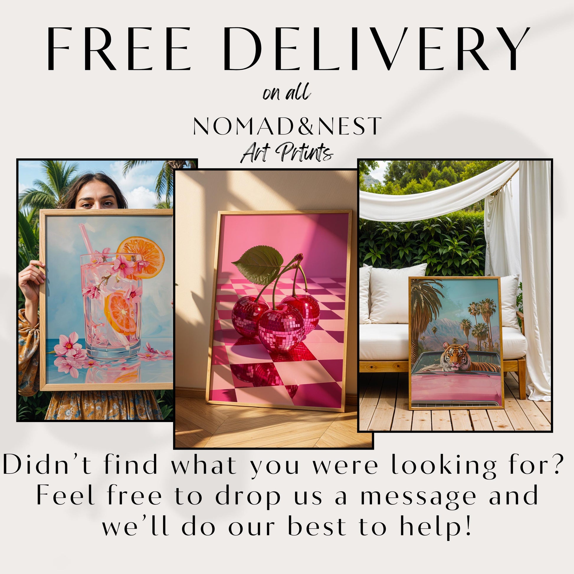 Positive Emotion | You Can Wall Art | Minimal Script Typography | Motivational wall art print, modern home decor, unframed artwork by Nomad & Nest