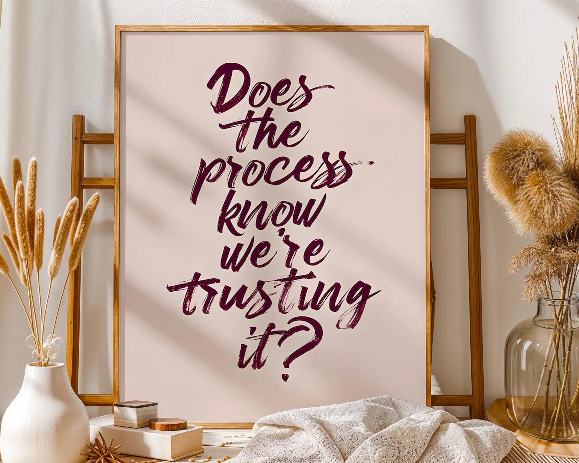 Typography Quote Art Print | Modern Motivational Decor wall art print, modern home decor, unframed artwork by Nomad & Nest