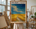 Van Gogh Print | Wheatfield  | Impressionist Landscape Wall Art wall art print, modern home decor, unframed artwork by Nomad & Nest