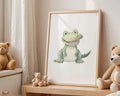 Playroom Ideas | Crocodile Nursery Wall Art | Jungle Animal Baby Print wall art print, modern home decor, unframed artwork by Nomad & Nest