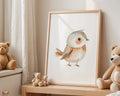 Playroom Ideas | Little Bird Nursery Wall Art | Nature Animal Baby Decor wall art print, modern home decor, unframed artwork by Nomad & Nest