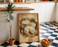 French Cheese Print • Vintage Kitchen Wall Art wall art print, modern home decor, unframed artwork by Nomad & Nest