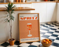 Spritz Cocktail Art Print | Modern Bar Cart Decor wall art print, modern home decor, unframed artwork by Nomad & Nest