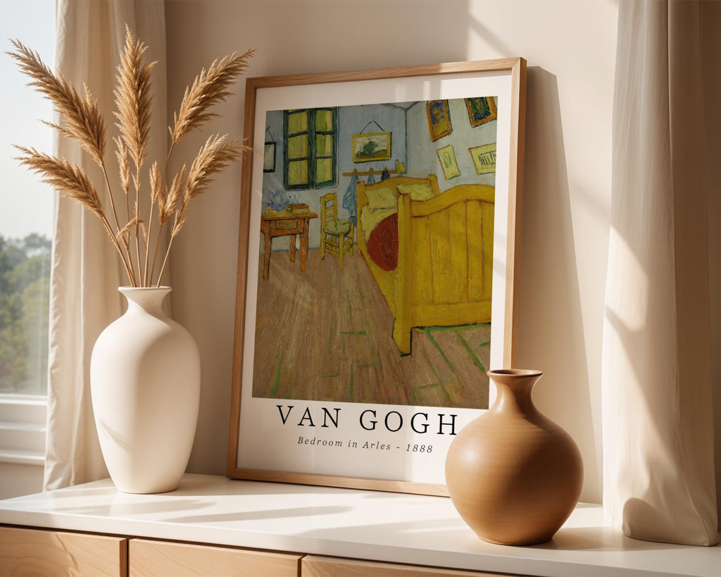 Van Gogh Print | Bedroom in Arles  – Vintage Impressionist Art wall art print, modern home decor, unframed artwork by Nomad & Nest
