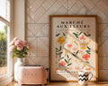 French Floral Market Print | Botanical Gallery Wall Art wall art print, modern home decor, unframed artwork by Nomad & Nest