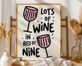 Funny Wine Quote Print | Home Bar Decor Wall Art wall art print, modern home decor, unframed artwork by Nomad & Nest
