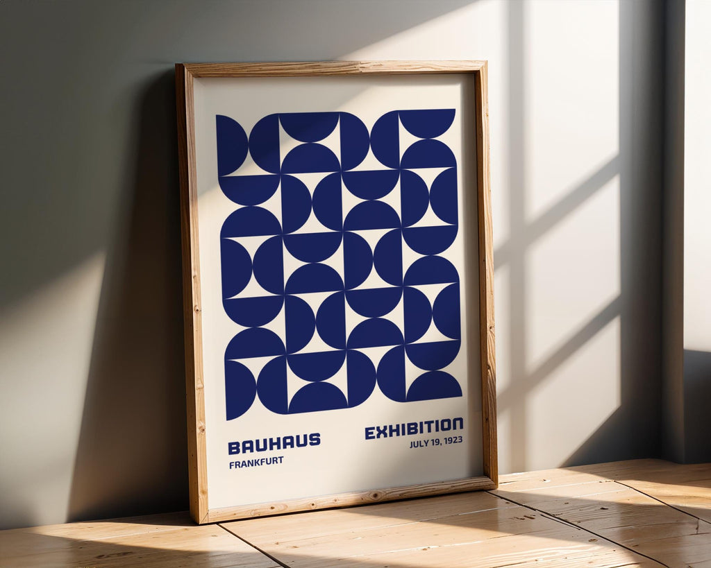 Bauhaus Poster Geometric Print | Modernist Abstract Art wall art print, modern home decor, unframed artwork by Nomad & Nest