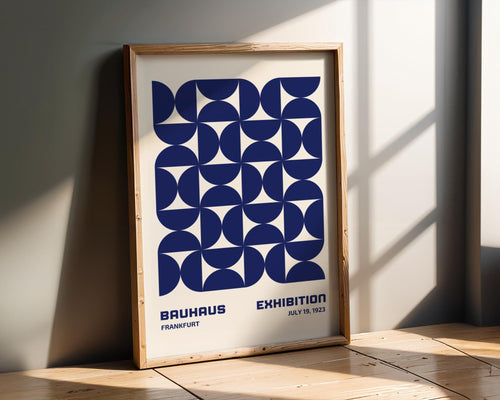 Bauhaus Poster Geometric Print | Modernist Abstract Art wall art print, modern home decor, unframed artwork by Nomad & Nest