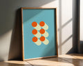 Bauhaus Poster Circle Art Print | Mid-Century Modern Geometric wall art print, modern home decor, unframed artwork by Nomad & Nest