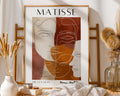 Henri Matisse Print | Inspired Abstract Face Line Art  | Modern Minimalist Portrait wall art print, modern home decor, unframed artwork by Nomad & Nest