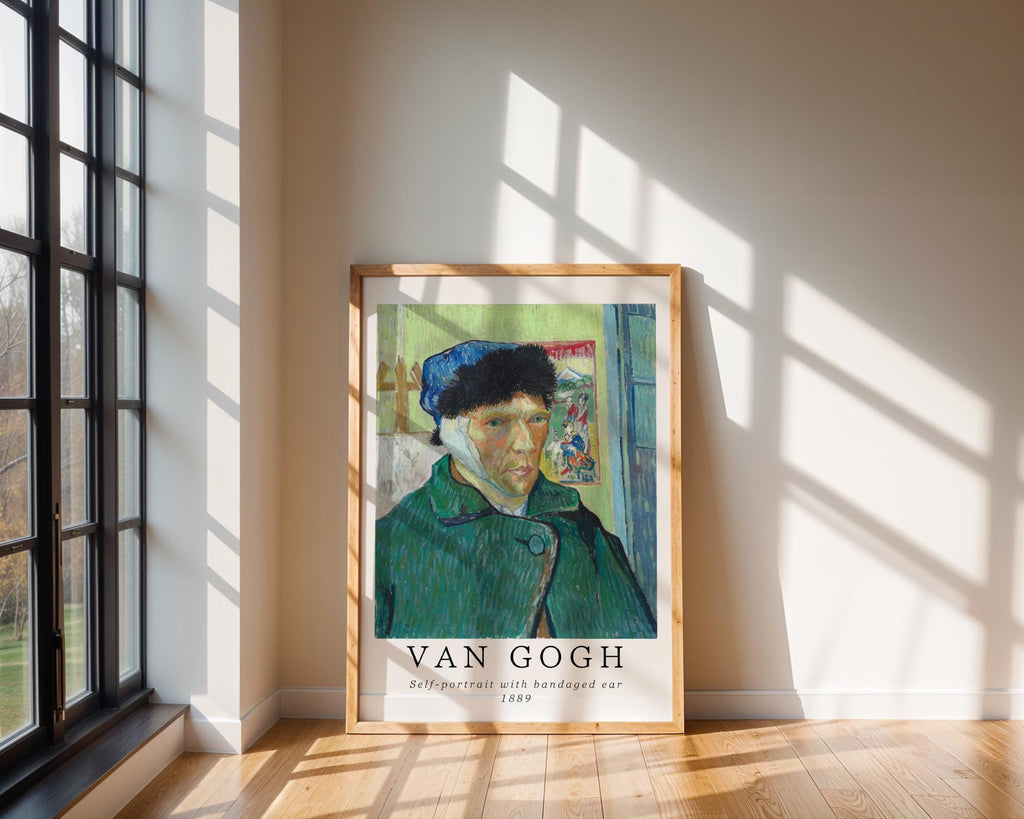 Van Gogh Print | Self-Portrait  – Vintage Impressionist Wall Art wall art print, modern home decor, unframed artwork by Nomad & Nest
