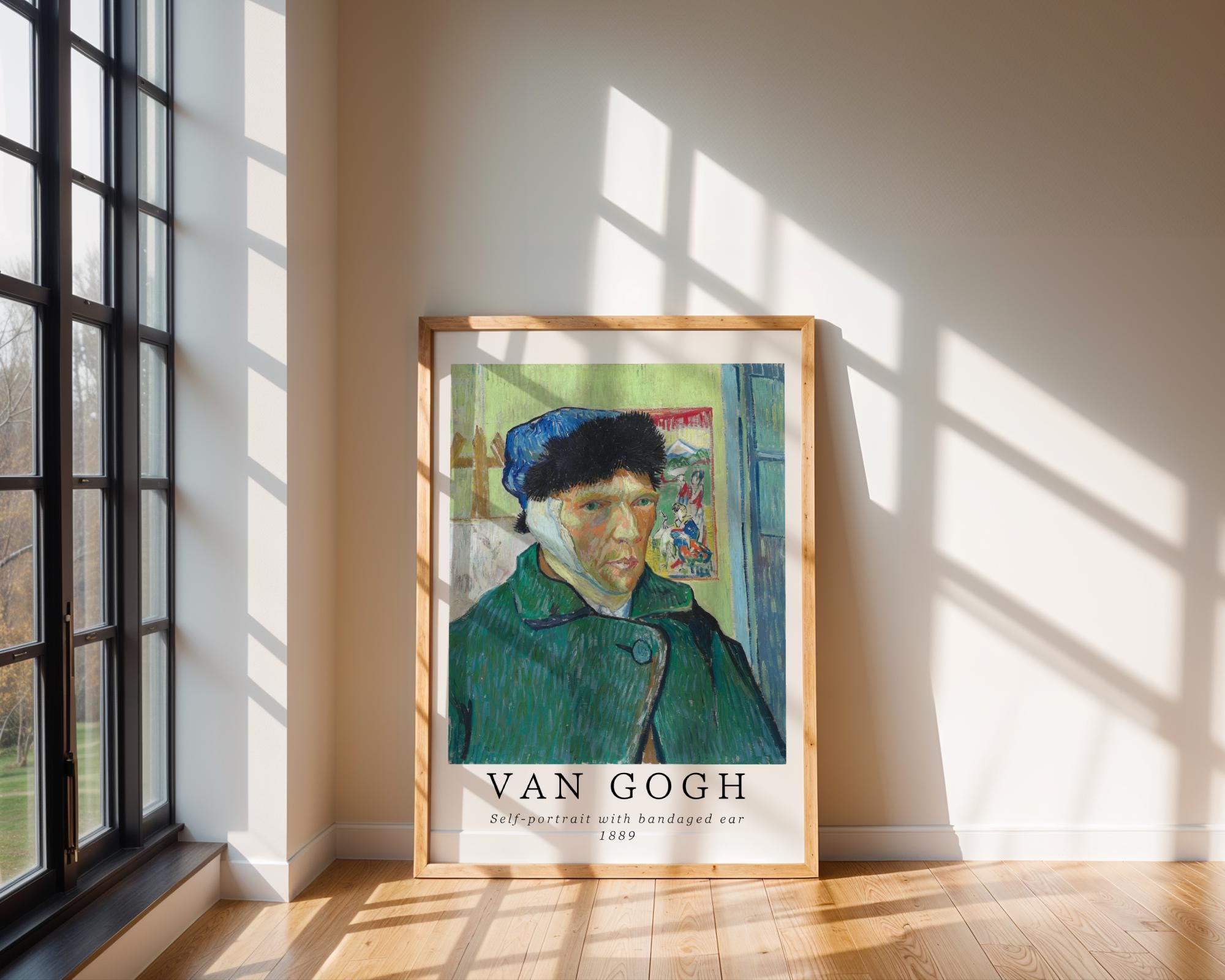 Van Gogh Print | Self-Portrait  – Vintage Impressionist Wall Art wall art print, modern home decor, unframed artwork by Nomad & Nest