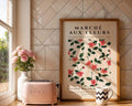 Hibiscus Flower Wall Art Print | French Botanical Poster wall art print, modern home decor, unframed artwork by Nomad & Nest