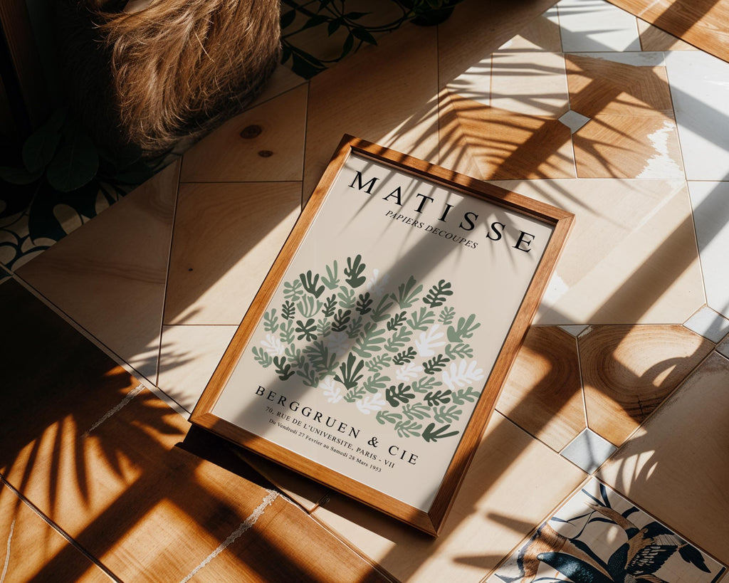 Henri Matisse Print | Inspired Botanical  | Mid Century Modern Wall Art wall art print, modern home decor, unframed artwork by Nomad & Nest