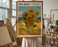 Van Gogh Print | Sunflowers  | Vintage Floral Still Life Poster wall art print, modern home decor, unframed artwork by Nomad & Nest
